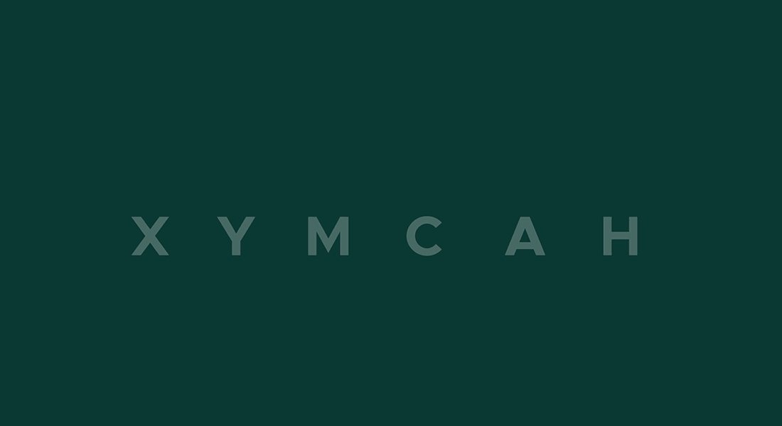 Animated typography cycling through design, brand, and create